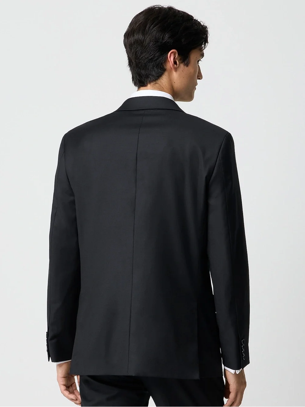 NWT J.Crew Thompson Slim-Fit 100% Wool Tuxedo Jacket Black 38R
